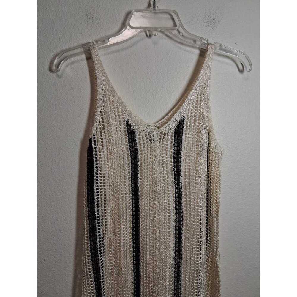 NWT A New Day Dress Knit Boho Business Casual Maxi Cream Size XS - Picture 2 of 5